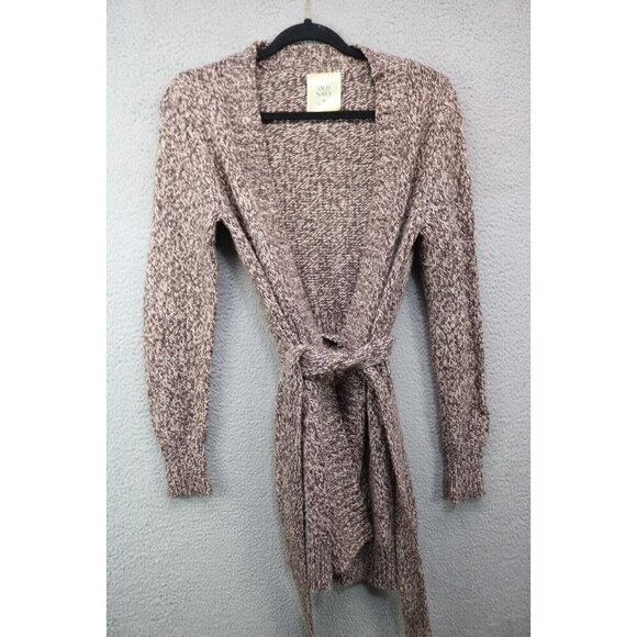 Old Navy Long Open Front Cardigan-Size Medium-Lamb's Wool-Angora Rabbit Hair - Picture 1 of 10